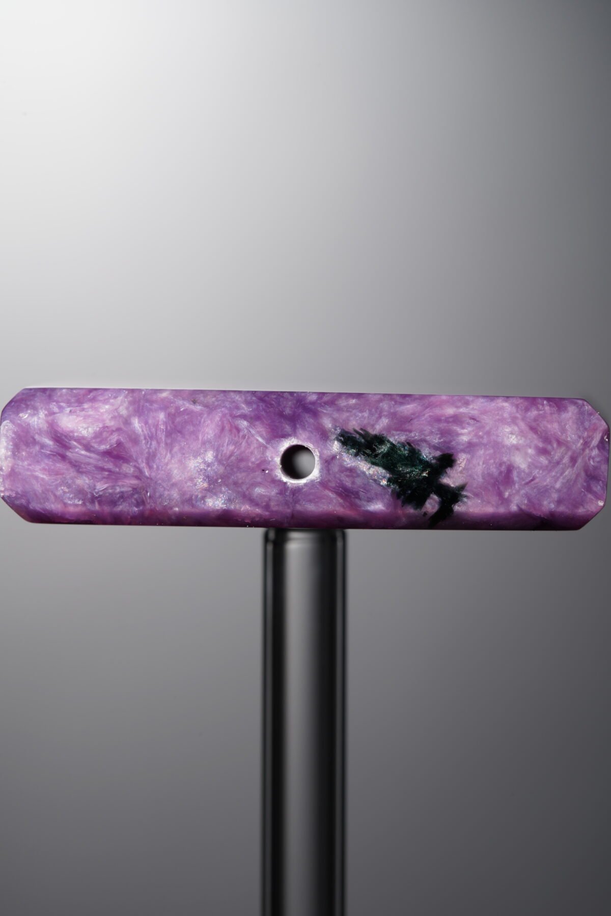 Charoite-Purple-Rectangle Plaque-35mm - Image 2