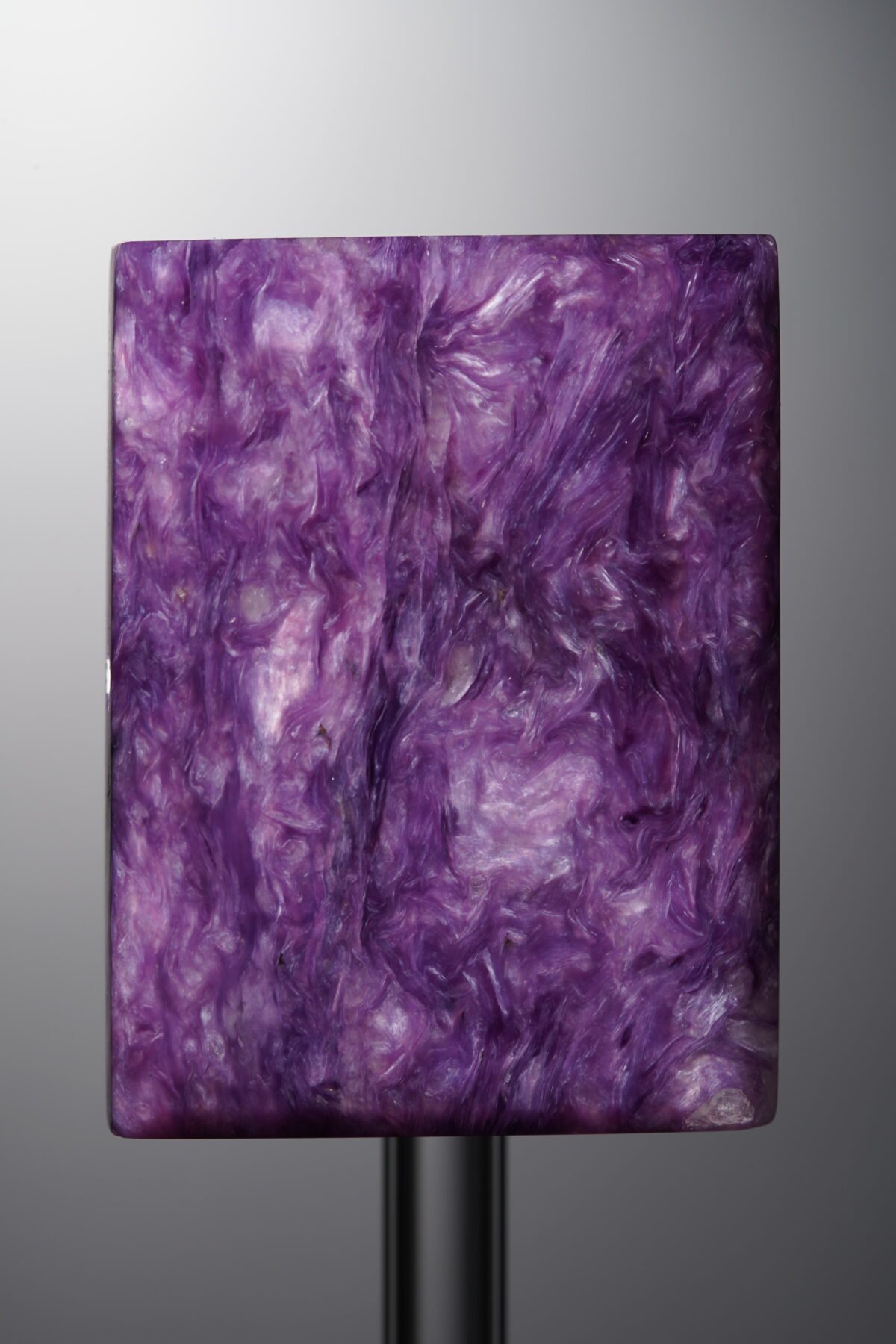 Charoite-Purple-Rectangle Plaque-35mm - Image 1