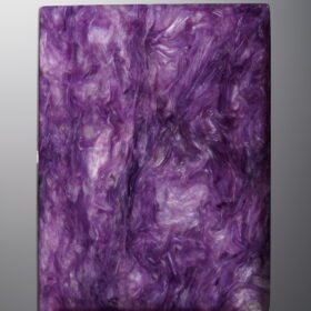 Charoite-Purple-Rectangle Plaque-35mm