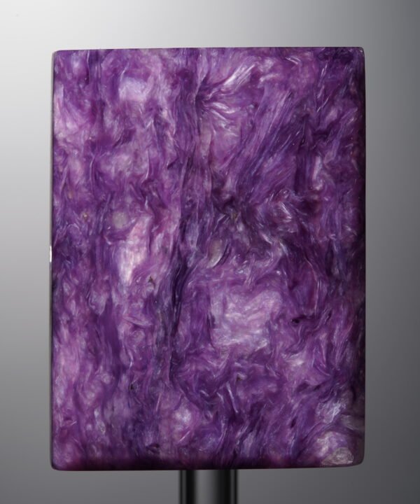 Charoite-Purple-Rectangle Plaque-35mm