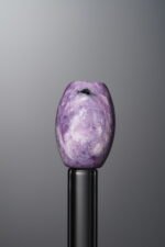 Charoite-Purple-Long Barrel Bead-14mm - Image 4