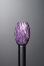 Charoite-Purple-Long Barrel Bead-14mm - Image 3
