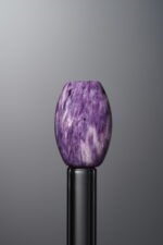 Charoite-Purple-Long Barrel Bead-14mm - Image 2