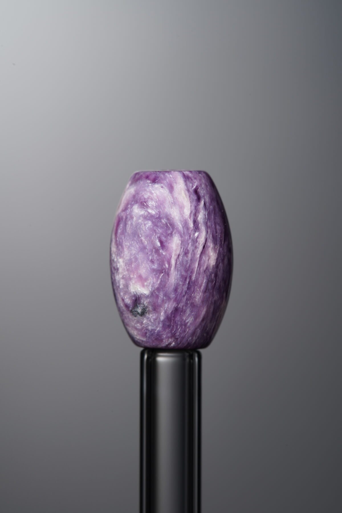 Charoite-Purple-Long Barrel Bead-14mm - Image 1
