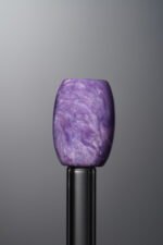 Charoite-Purple-Long Barrel Bead-15mm - Image 4