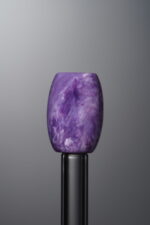Charoite-Purple-Long Barrel Bead-15mm - Image 3