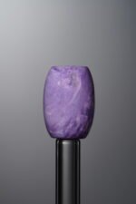 Charoite-Purple-Long Barrel Bead-15mm - Image 2