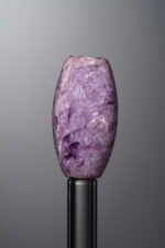 Charoite-Purple-Long Barrel Bead-20mm - Image 4