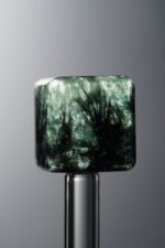 Seraphinite-Green-Cube-13mm - Image 4