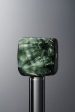 Seraphinite-Green-Cube-12mm - Image 4