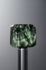 Seraphinite-Green-Cube-12mm - Image 3