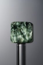 Seraphinite-Green-Cube-12mm - Image 2