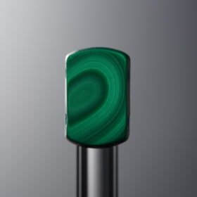 Malachite-Green-Rectangle Plaque-12mm