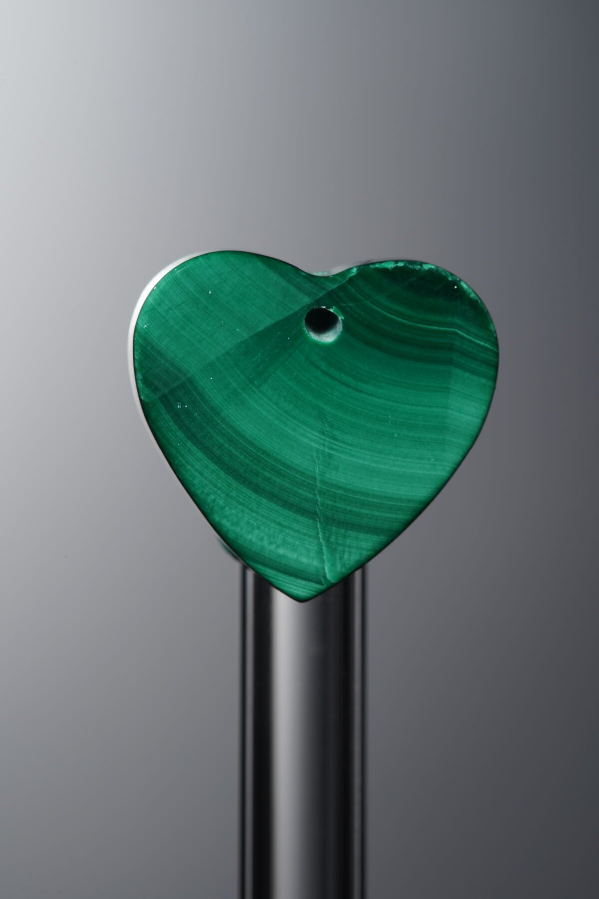 Malachite-Green-Heart-14mm - Image 2