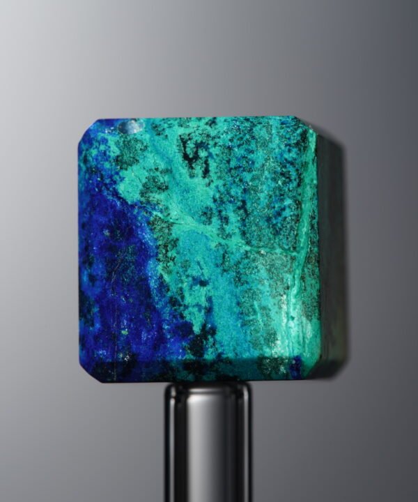 Phoenix Stone-Blue&Green-Cube-14mm