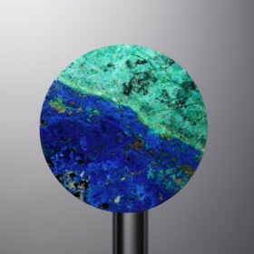 Phoenix Stone-Blue&Green-Disc Triangle Cut-23mm