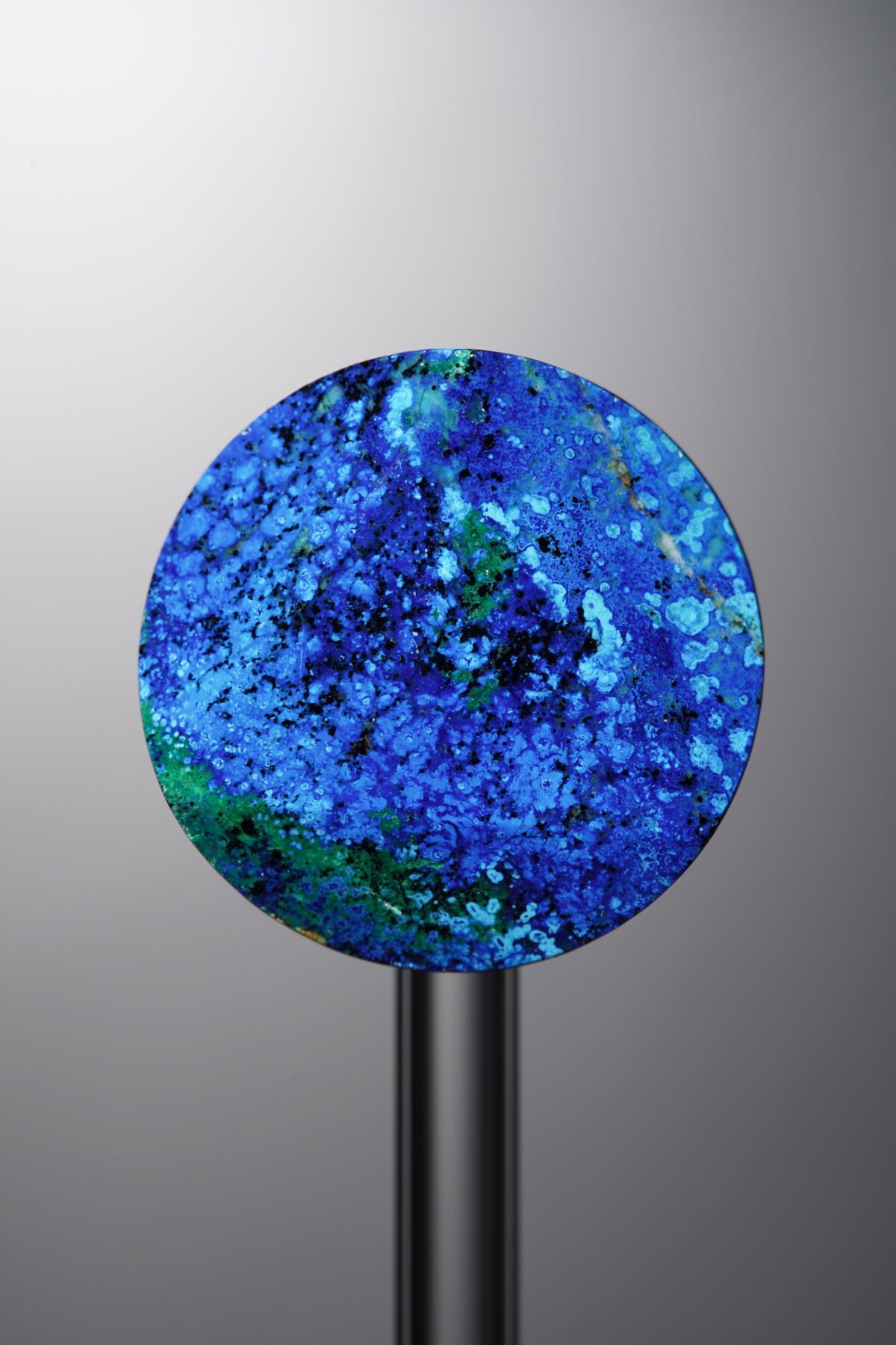 Phoenix Stone-Blue&Green-Disc Triangle Cut-24mm - Image 3