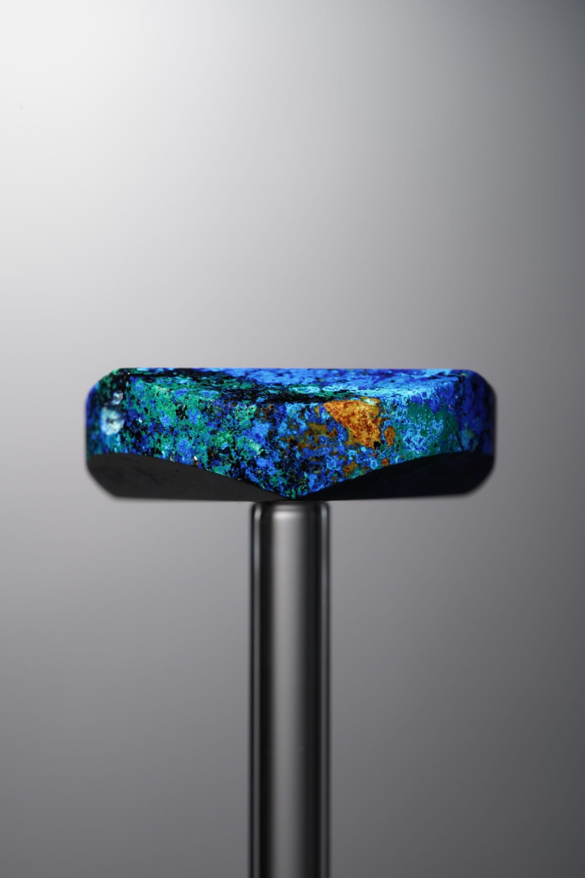 Phoenix Stone-Blue&Green-Disc Triangle Cut-25mm - Image 4