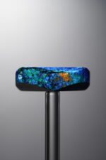 Phoenix Stone-Blue&Green-Disc Triangle Cut-25mm - Image 4