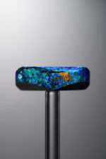 Phoenix Stone-Blue&Green-Disc Triangle Cut-25mm - Image 4