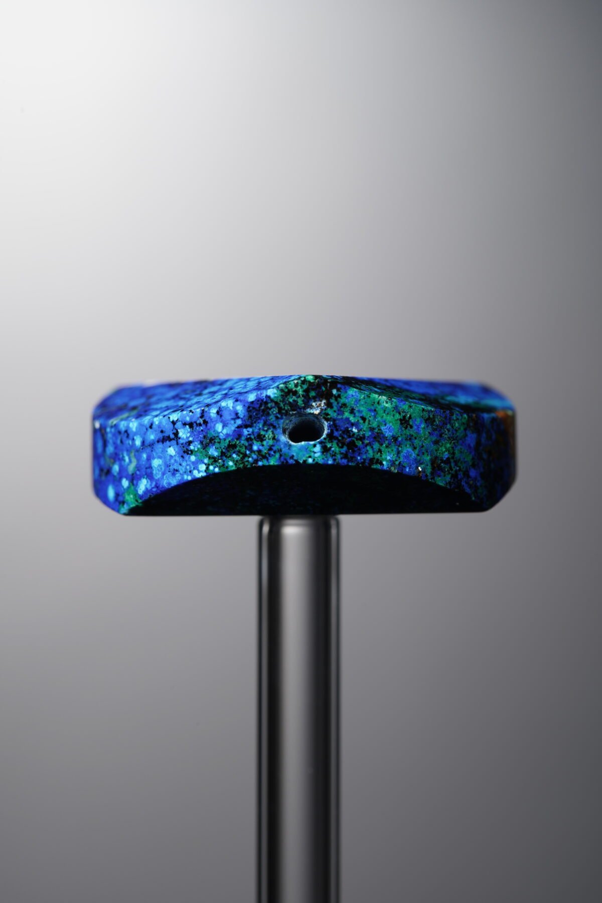 Phoenix Stone-Blue&Green-Disc Triangle Cut-25mm - Image 2