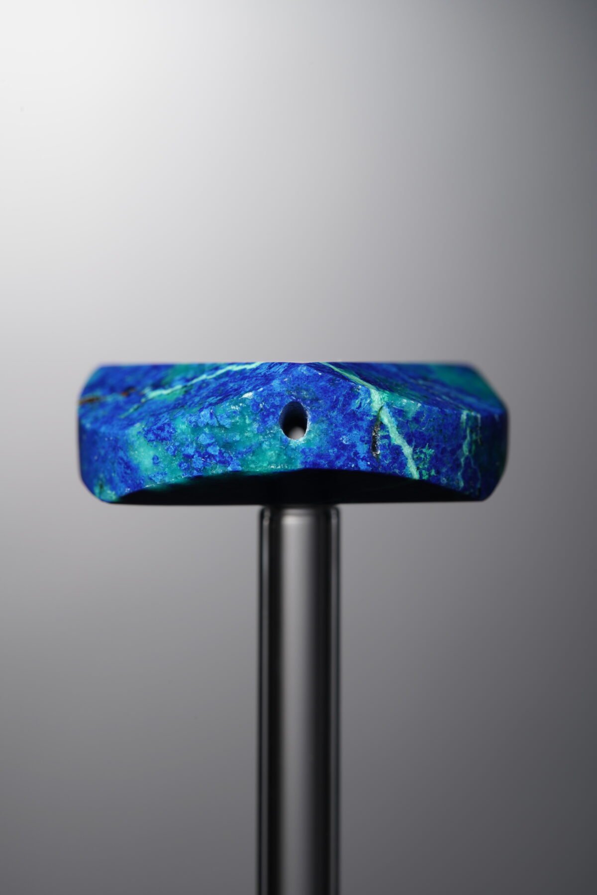 Phoenix Stone-Blue&Green-Disc Triangle Cut-26mm - Image 2