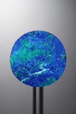 Phoenix Stone-Blue&Green-Disc Triangle Cut-26mm - Image 3