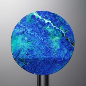 Phoenix Stone-Blue&Green-Disc Triangle Cut-26mm