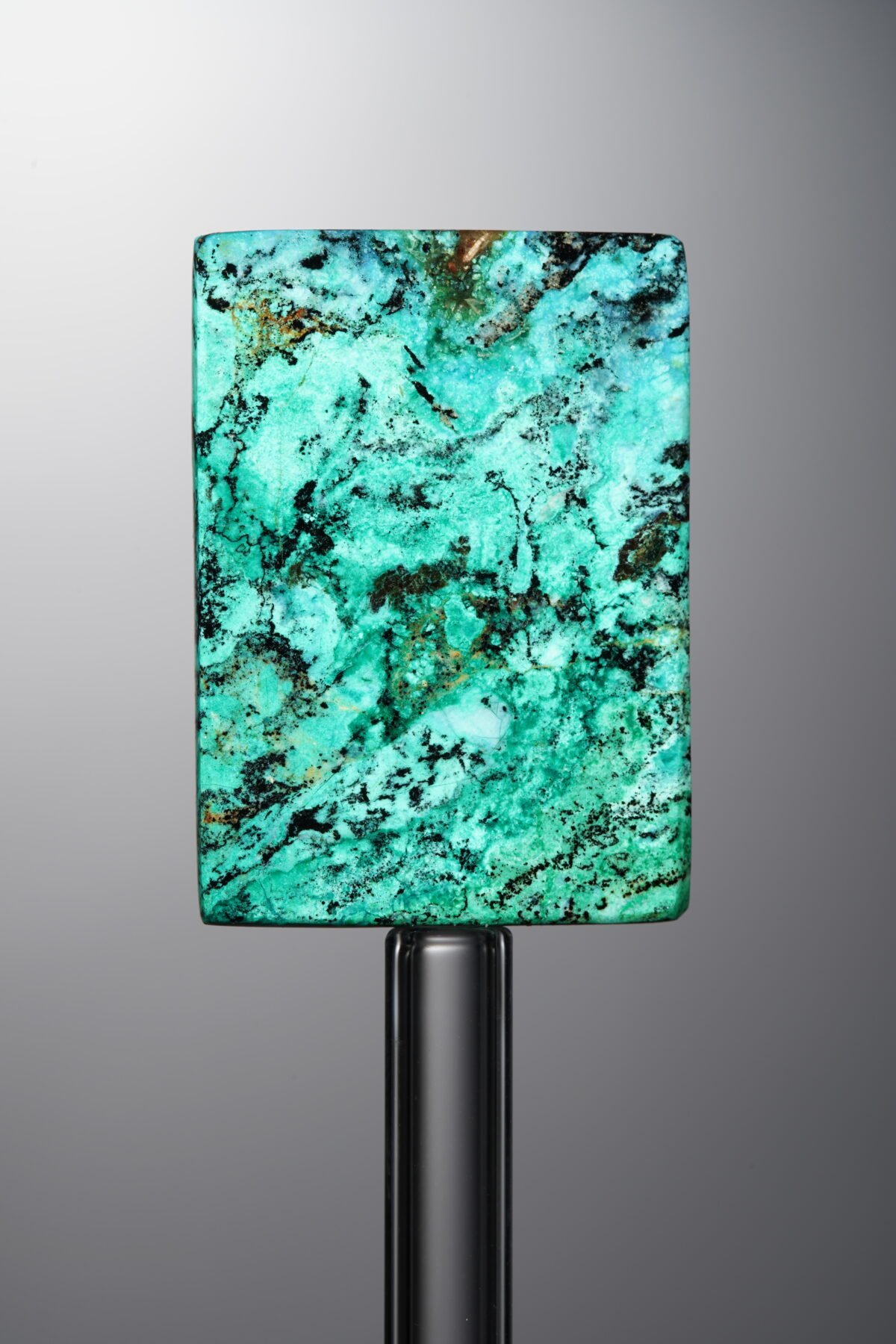 Phoenix Stone-Green-Rectangle Plaque-27mm - Image 1