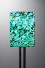 Phoenix Stone-Green-Rectangle Plaque-27mm