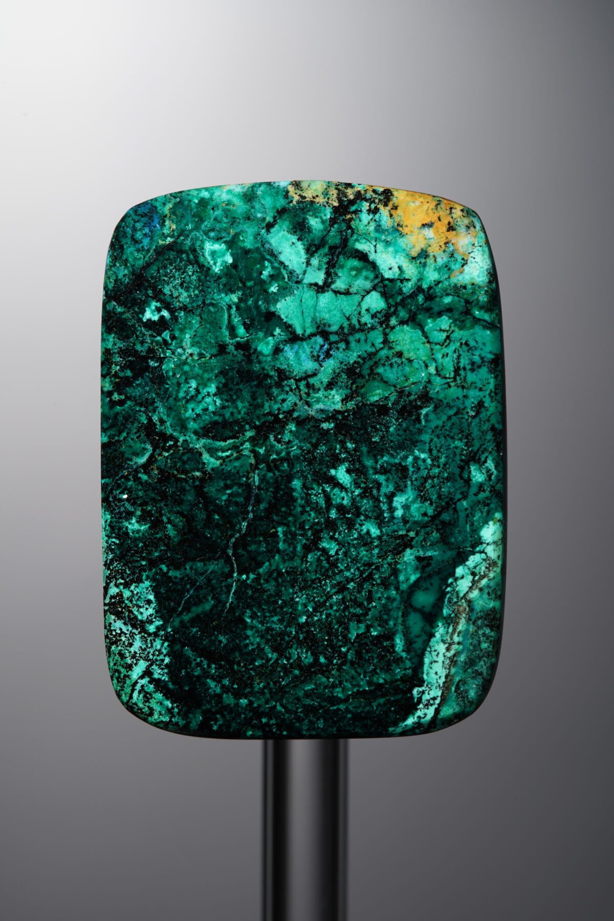 Phoenix Stone-Green-Rectangle Plaque-32mm - Image 1