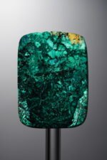 Phoenix Stone-Green-Rectangle Plaque-32mm