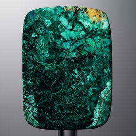 Phoenix Stone-Green-Rectangle Plaque-32mm
