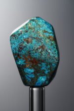 Phoenix Stone-Blue&Green-Freeform-22mm