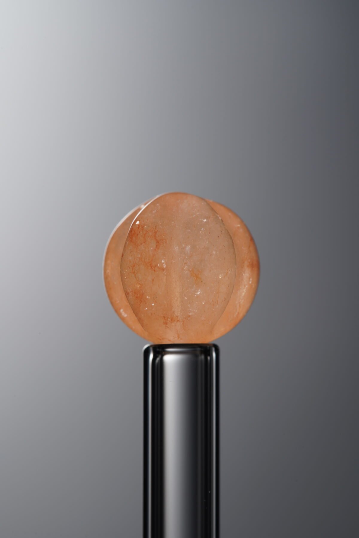 Agate-Orange-Pumpkin Bead-10mm - Image 1