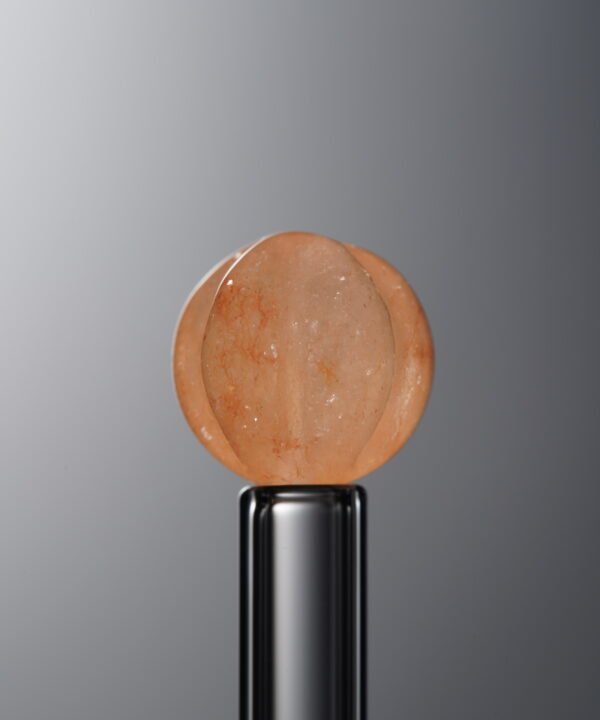 Agate-Orange-Pumpkin Bead-10mm