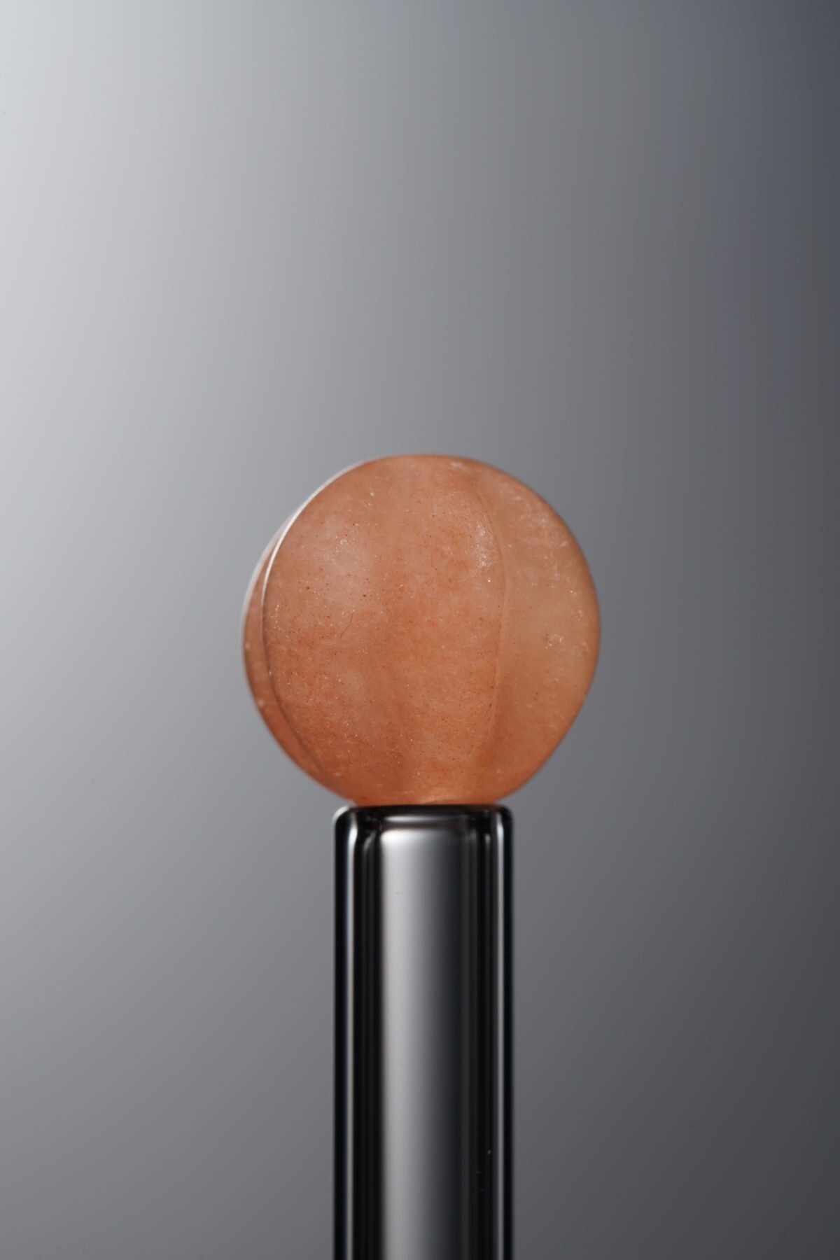 Agate-Orange-Pumpkin Bead-10mm - Image 2