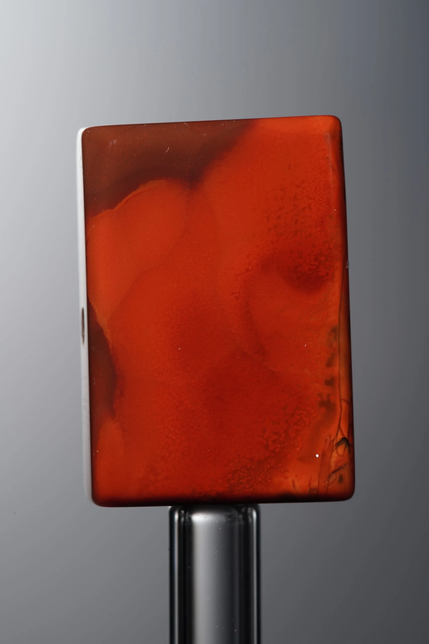 Agate-Red-Rectangle Plaque-21mm - Image 4