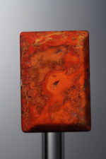 Agate-Red-Rectangle Plaque-22mm - Image 3
