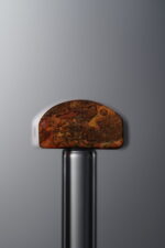 Agate-Red-Trapezoid Plaque-17mm - Image 4