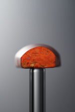 Agate-Red-Trapezoid Plaque-18mm - Image 2