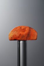 Agate-Red-Rectangle&Round Plaque-18mm - Image 2