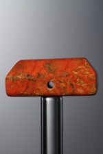 Agate-Red-Rectangle&Round Plaque-20mm - Image 4