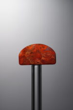 Agate-Red-Rectangle&Round Plaque-23mm - Image 2