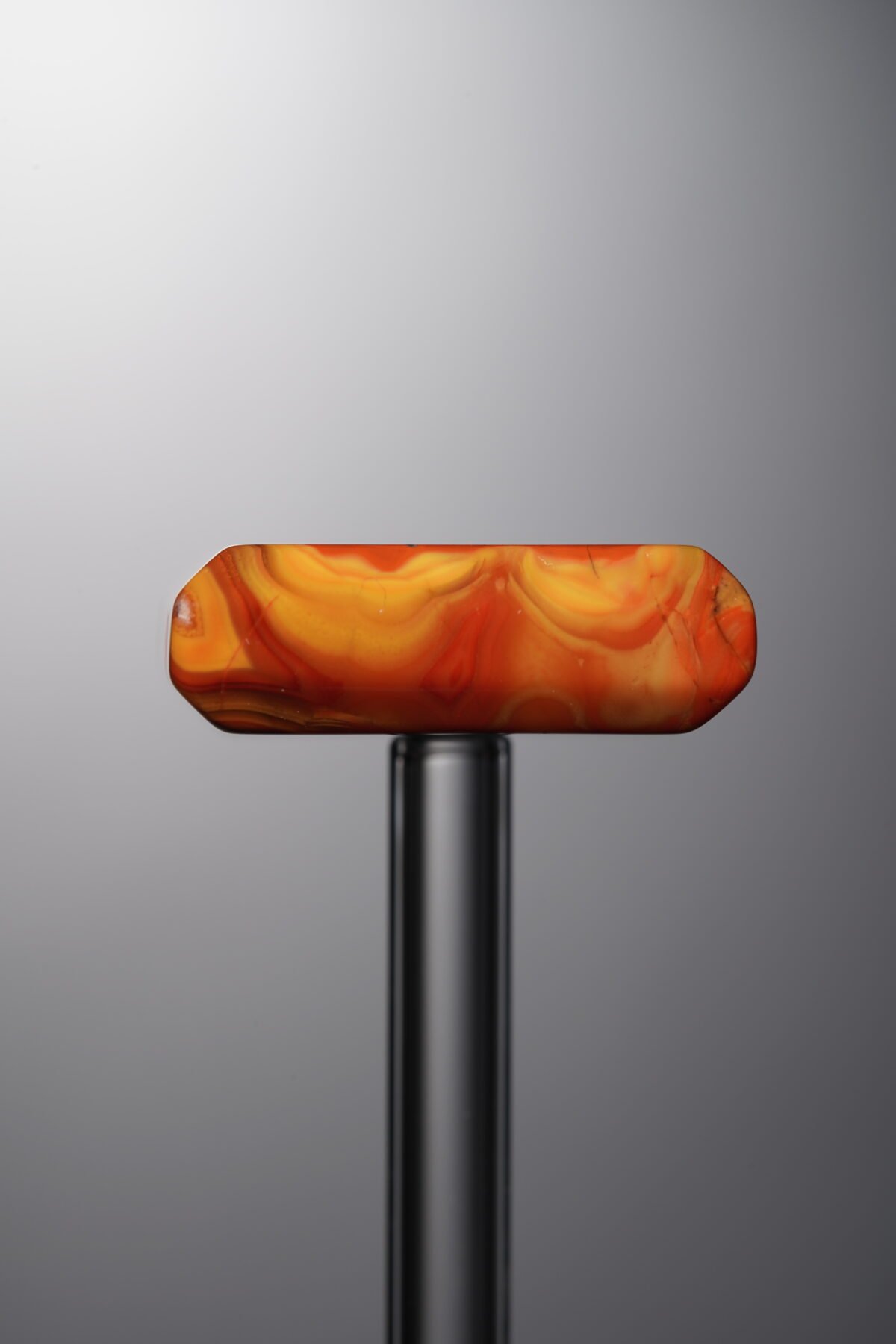 Agate-Red-Rectangle Plaque-30mm - Image 4