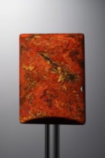 Agate-Red-Rectangle&Round Plaque-31mm