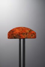 Agate-Red-Rectangle&Round Plaque-31mm - Image 4