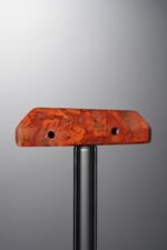 Agate-Red-Trapezoid Plaque-28mm - Image 2