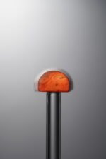 Agate-Red-Trapezoid Plaque-28mm - Image 4