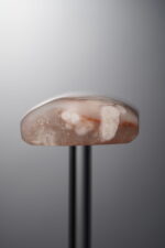 Agate-Pink-Cherry Blossom Rectangle Plaque-44mm - Image 2